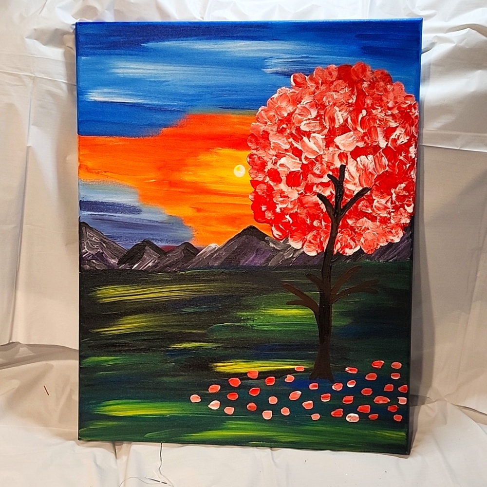 🎊🎊SOLD 🎊🎊Cherry blossom 🌸 night